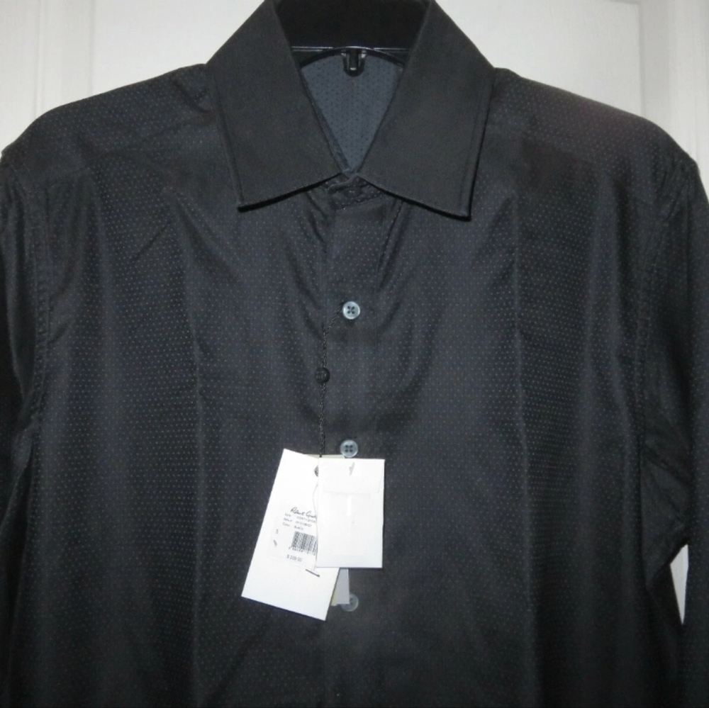 Robert graham shirt size S black